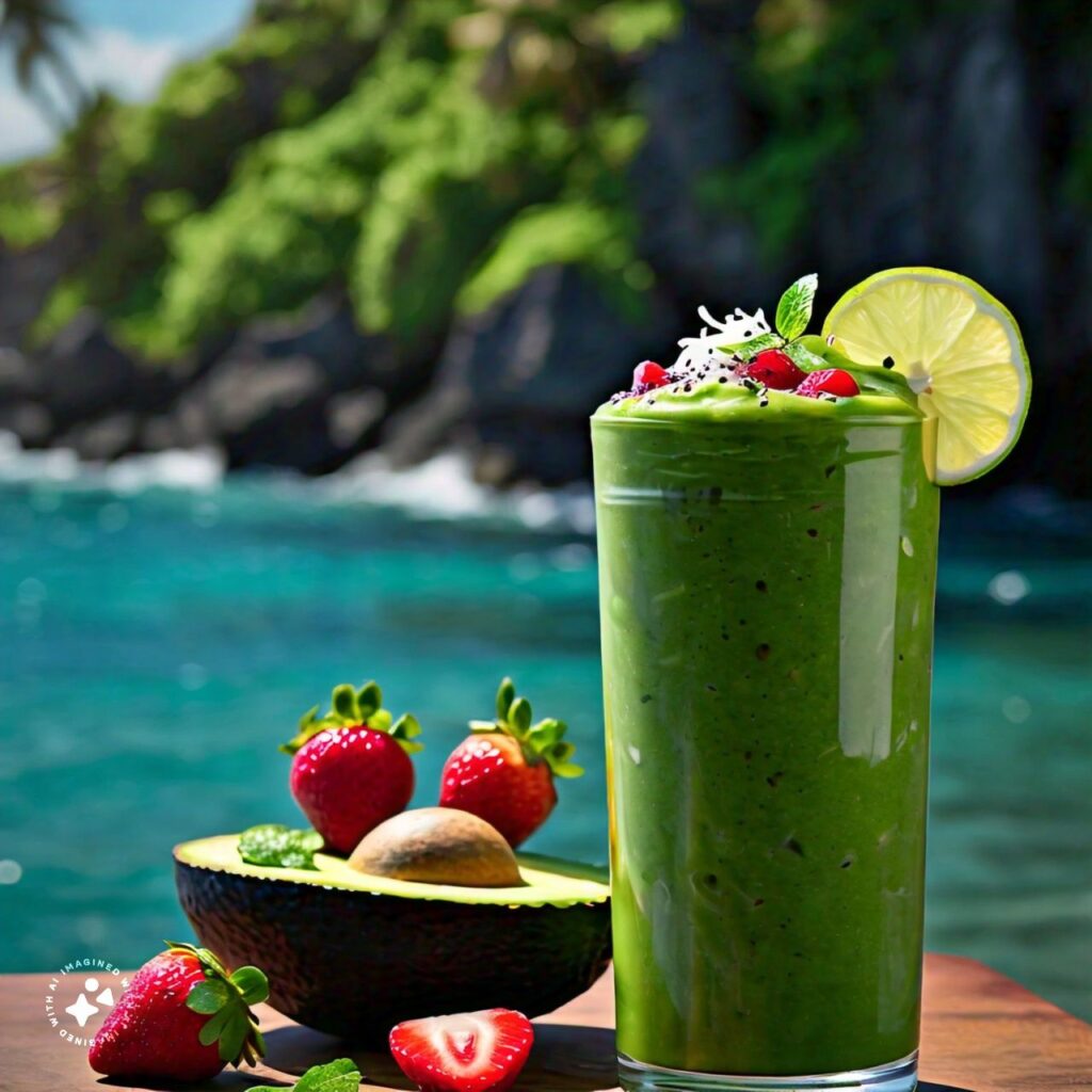 detox island green smoothie