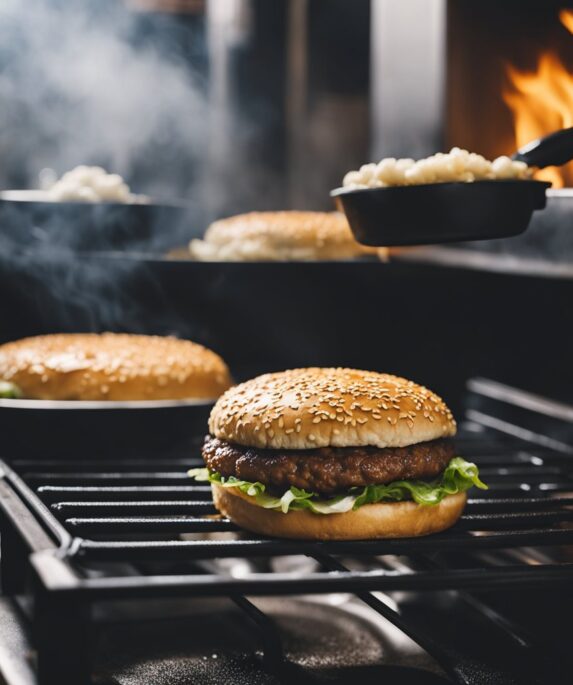 how to cook hamburgers on the stove