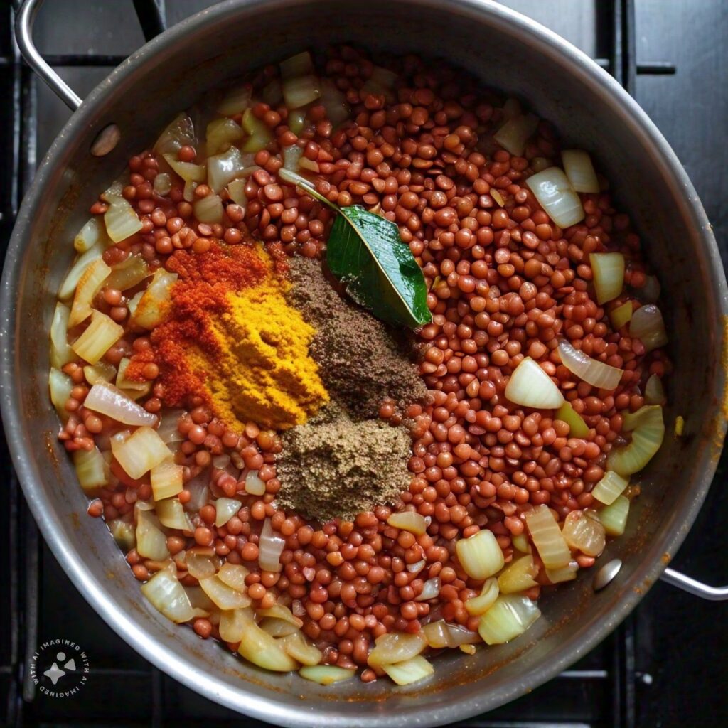 red lentil soup recipe