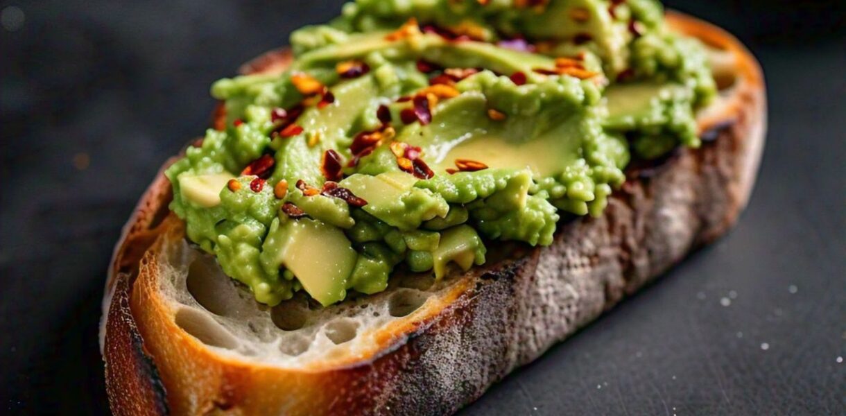 dunkin donuts avocado toast