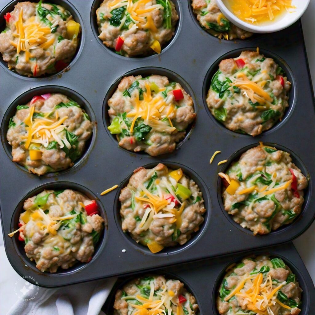 turkey sausage egg muffins