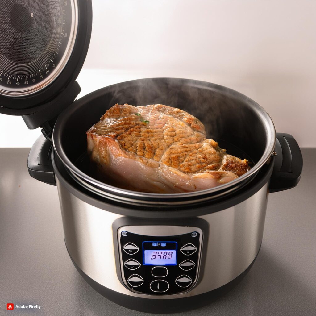 If you’re wondering how long to cook 1 inch pork chops in a pressure cooker. You just to need 8-10 minute Pressure Cooking Time