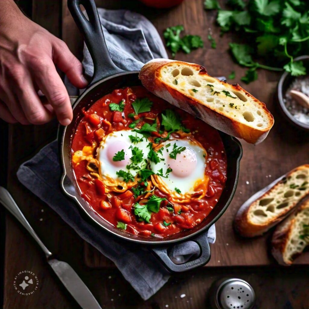 easy shakshuka recipe for one