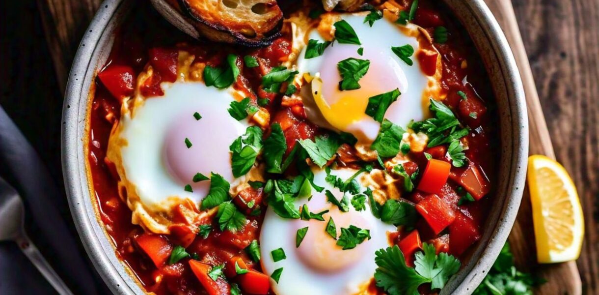 easy shakshuka recipe for one