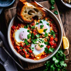 easy shakshuka recipe for one