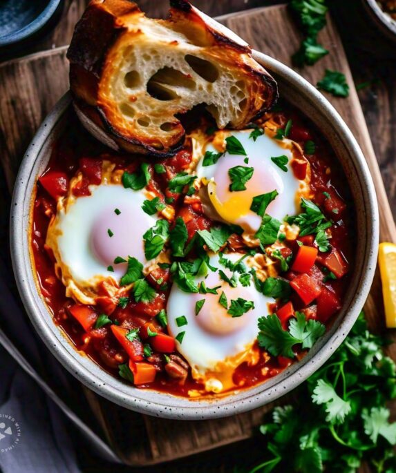 easy shakshuka recipe for one