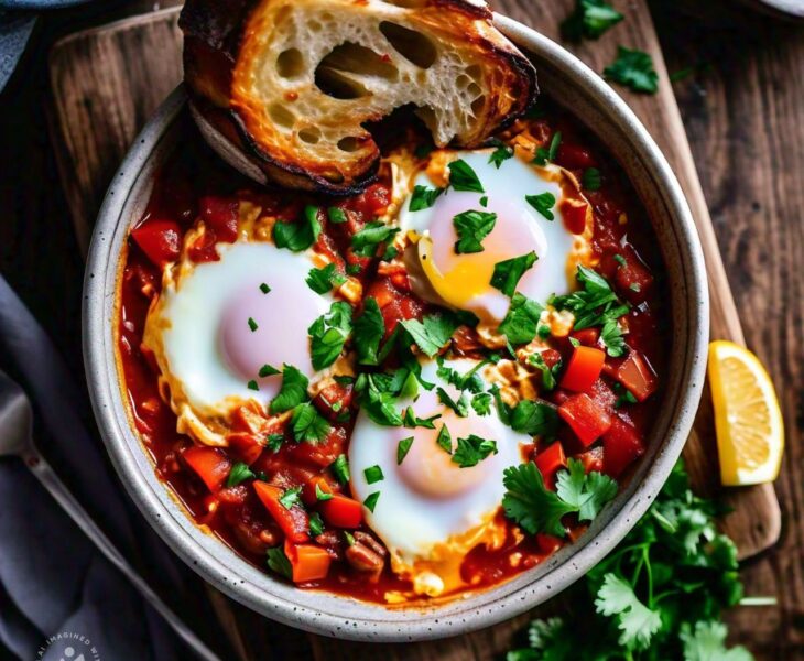 easy shakshuka recipe for one