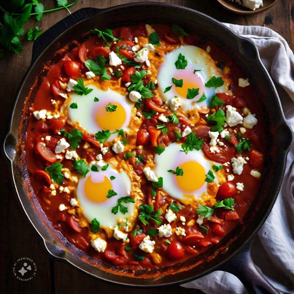 easy shakshuka recipe for one