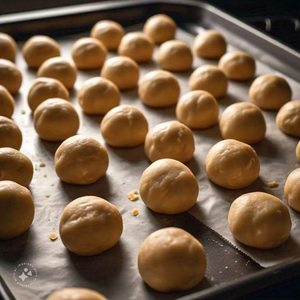 3 ingredient peanut butter cookies with brown sugar