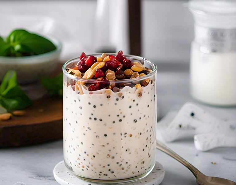 overnight oats with chia seeds for weight loss